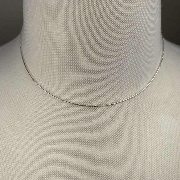 NEW 16" Real Solid Silver (not plated) Diamond Cut Snake Chain - Picture 2 of 7